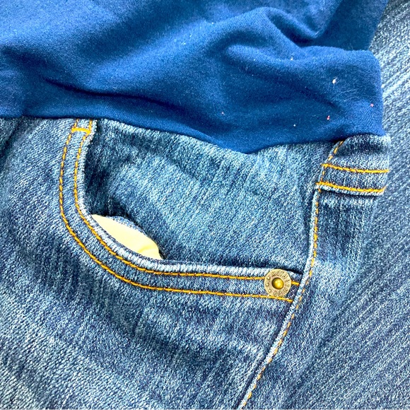 Motherhood Maternity Jeans Super Stretchy Sz Petite Small - Picture 4 of 8